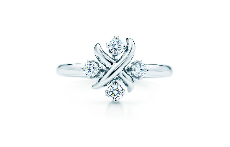 (Women) Tiffany & Co. Platinum Diamond Ring for Women - Silver. 60133729