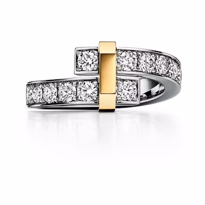(Women) TIFFANY & CO. Platinum Wrap Ring for Women. 70920468