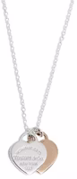 (Women) Tiffany & Co. Return to Tiffany Double Heart Pendant Necklace 925 Silver for Women. 30872533 (Women) Tiffany & Co. Return to Tiffany Double Heart Pendant Necklace 925 Silver for Women. 30872533
