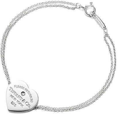 (W) Tiffany & Co. Return to Tiffany 鑽石心形吊墜純銀手鏈 70299518 Order (W) Tiffany & Co. Return to Tiffany 鑽石心形吊墜純銀手鏈 70299518