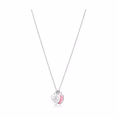 (Women) TIFFANY & CO. Return to Tiffany Heart Pendant Necklace 925 Silver for Women. 70300052