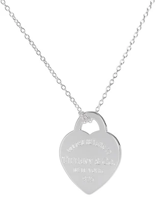 (W) 蒂芙尼Return to Tiffany心形吊坠925纯银女士项链 19611566 Lookbook (W) 蒂芙尼Return to Tiffany心形吊坠925纯银女士项链 19611566