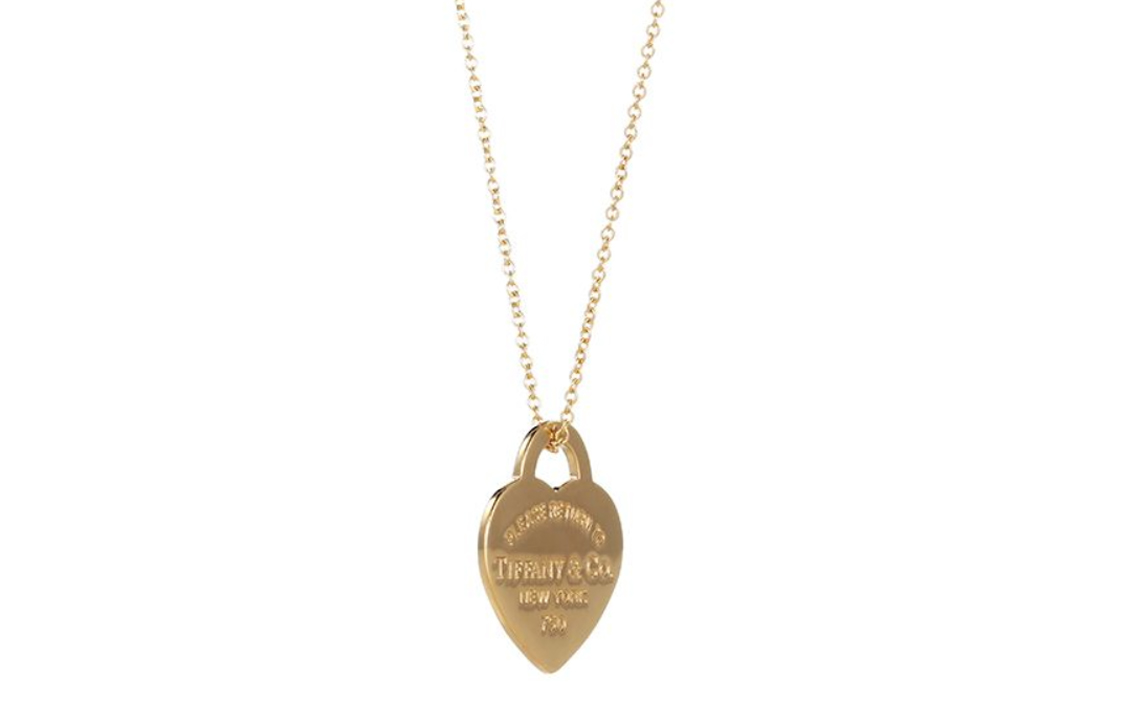 (Women) TIFFANY & CO. Return to Tiffany Heart Pendant 18K Gold Necklace Gold for Women 60011443 圖 3