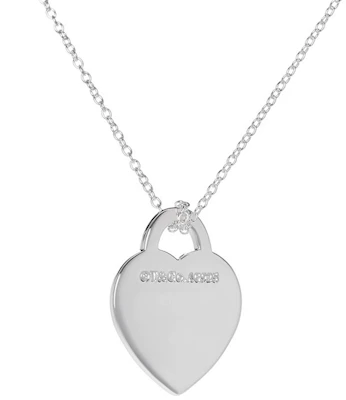 (W) 蒂芙尼Return to Tiffany心形吊坠925纯银女士项链 19611566 Shop (W) 蒂芙尼Return to Tiffany心形吊坠925纯银女士项链 19611566