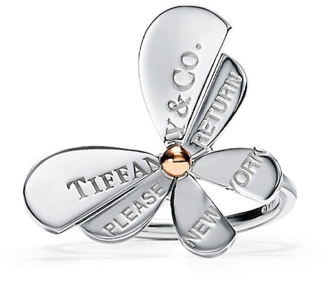 (W) Tiffany & Co. 愛心蟲 925銀 18K玫瑰金戒指 GRP10934 Buy (W) Tiffany & Co. 愛心蟲 925銀 18K玫瑰金戒指 GRP10934