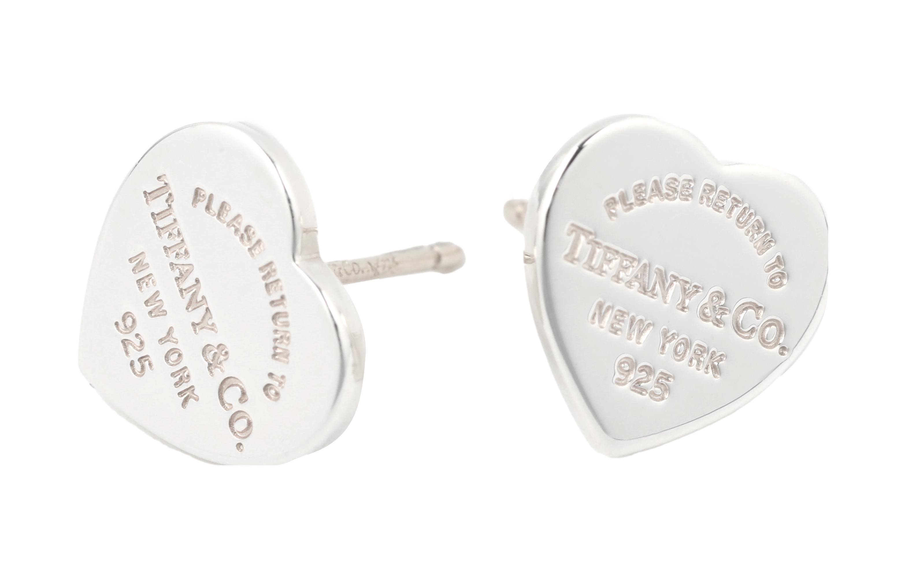Purchase (W) TIFFANY & CO. Return To Tiffany 迷你心形925純銀耳環 銀色 23900564