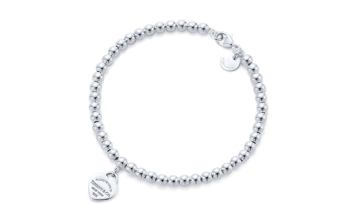 (Women) TIFFANY & CO. Return to Tiffany Red Heart Enamel 925 Silver Bracelet for Women 61941797 圖 3