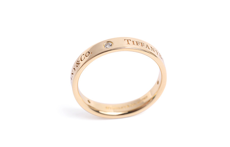 Order (Women) TIFFANY & CO. Return to Tiffany Ring 18K Rose Gold with Diamond for Women. GRP07649