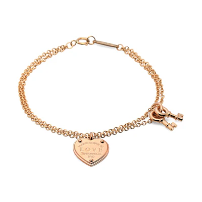 (Women) TIFFANY & CO. Return to Tiffany Rose Gold 18K Bracelet for Women. GRP08937