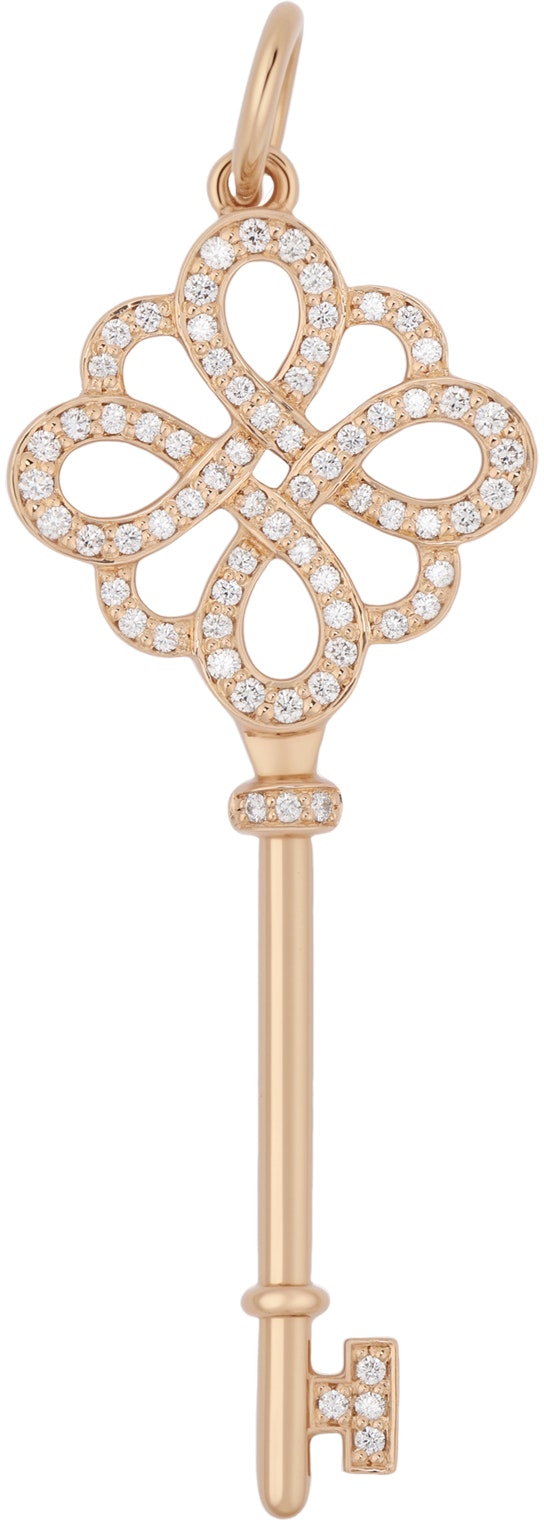 women-tiffany-and-co-ribbon-key-pendant-18-k-rose-gold-with-diamonds-no-chain-for-women-grp-07660