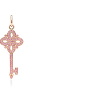 (Women) Tiffany & Co. Rose Gold Sapphire Key Pendant for Women 69621848 (Women) Tiffany & Co. Rose Gold Sapphire Key Pendant for Women 69621848