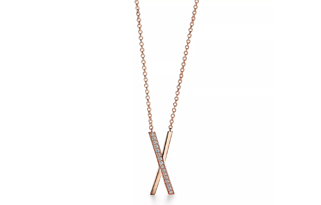(Women) TIFFANY & CO. Rose Gold Trendy Fashion Necklace for Women. 69033849