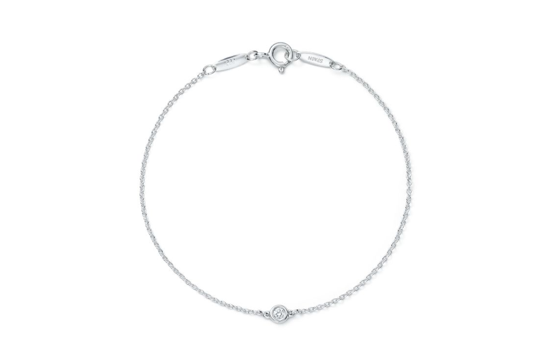 (Women) Tiffany & Co. Round Diamond Silver Bracelet for Women - Silver. 60131449