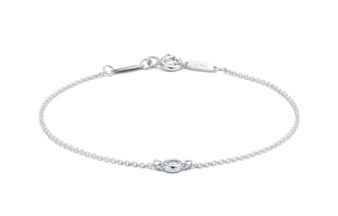 (Women) Tiffany & Co. Round Diamond Silver Bracelet for Women - Silver. 60131449 圖 3