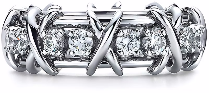 women-tiffany-and-co-schlumberger-platinum-ring-elegant-and-fashionable-grp-00124