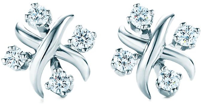 (W) Tiffany & Co. Schlumberger Lynn白金鑽石耳環 女款 - 白色 19186423 Order (W) Tiffany & Co. Schlumberger Lynn白金鑽石耳環 女款 - 白色 19186423