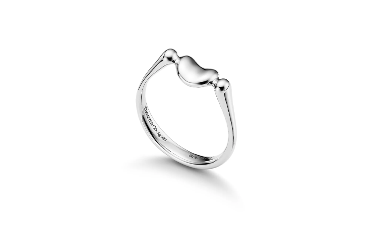 (Women) TIFFANY & CO. Silver Bean Design Ring for Women in Silver. 60152306