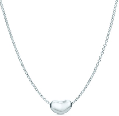 (W) TIFFANY & CO. Kalung Loket Kacang Perak Wanita - Perak. 25340787 Order (W) TIFFANY & CO. Kalung Loket Kacang Perak Wanita - Perak. 25340787