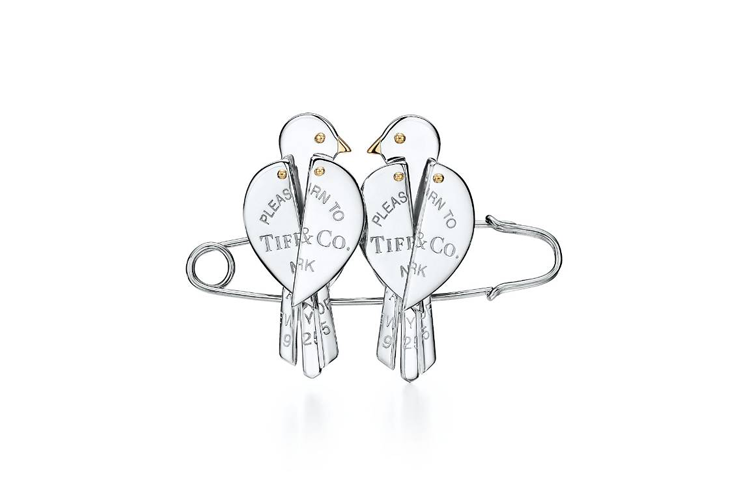 (Women) Tiffany & Co. Silver Bird Brooch  Accessory. 1295256