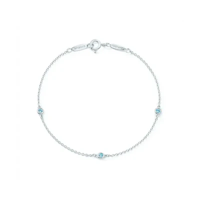 (Women) TIFFANY & CO. Silver Blue Sapphire Bracelet for Women Silver 25841204