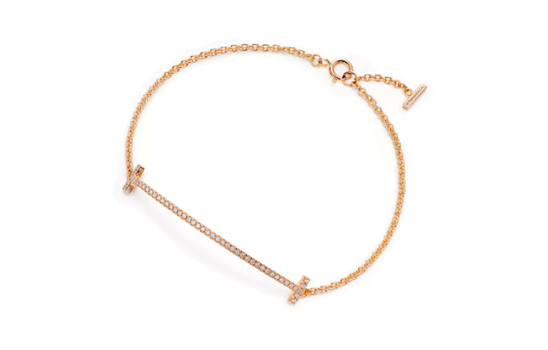 (Women) Tiffany & Co. Smile 18K Gold Diamond Bracelet for Women - Tiffany T Series. 60150751 圖 2