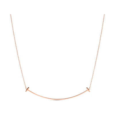 (Women) TIFFANY & CO. Smile Large 18K Rose Gold Necklace for Women in Rose Gold. 36201533