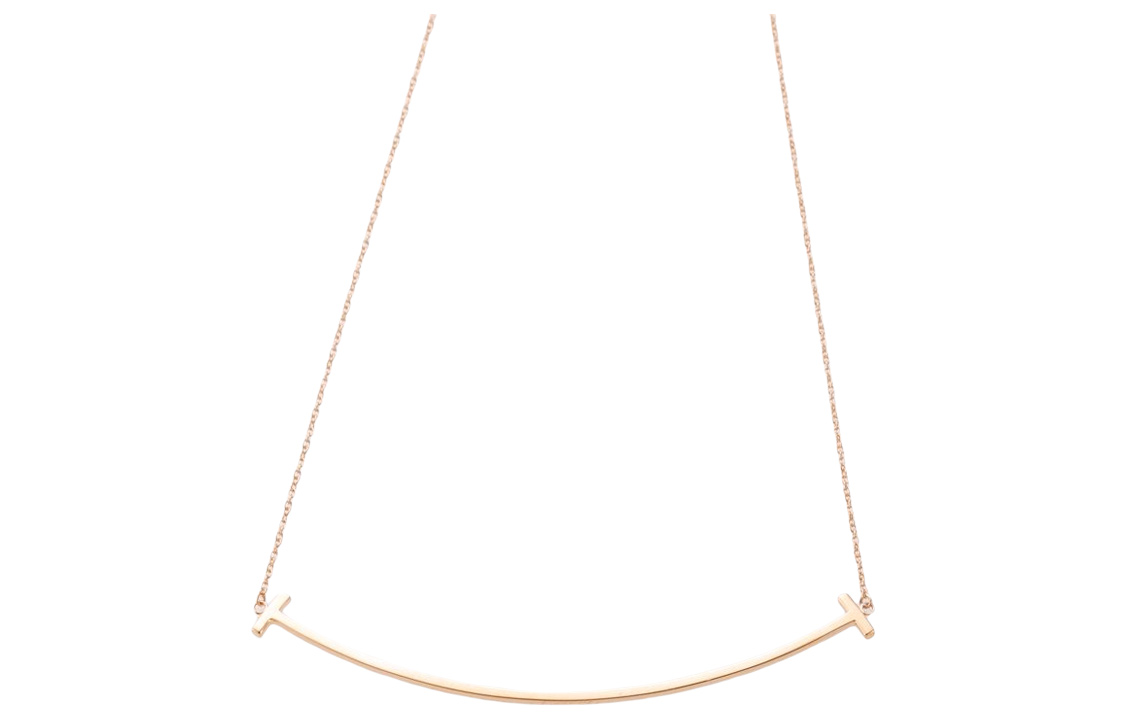 (Women) TIFFANY & CO. Smile Large 18K Rose Gold Necklace for Women in Rose Gold. 36201533 圖 4