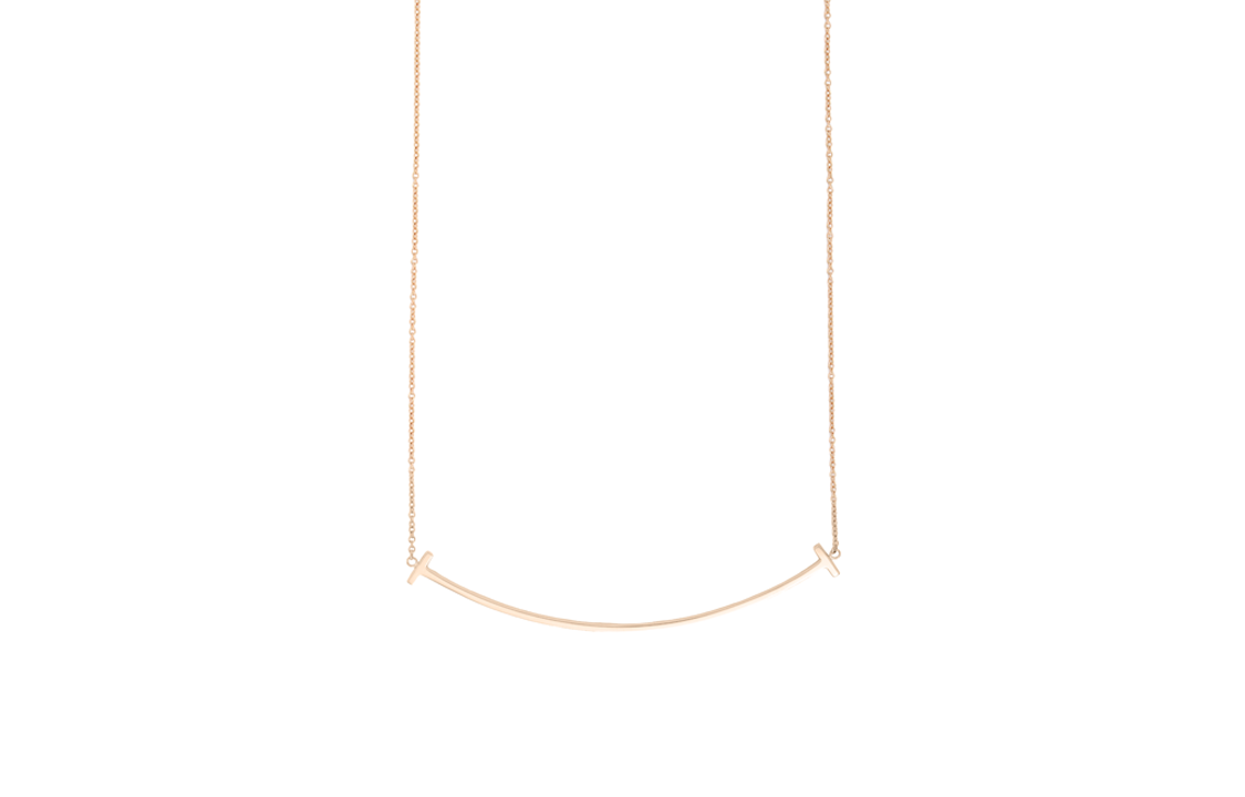 (Women) TIFFANY & CO. Smile Large 18K Rose Gold Necklace for Women in Rose Gold. 36201533 圖 6