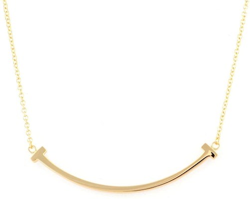 (W) ティファニー&カンパニー スマイルフェイスペンダント 18Kゴールドネックレス 女性用 - ゴールド 35189459 Lookbook (W) ティファニー&カンパニー スマイルフェイスペンダント 18Kゴールドネックレス 女性用 - ゴールド 35189459