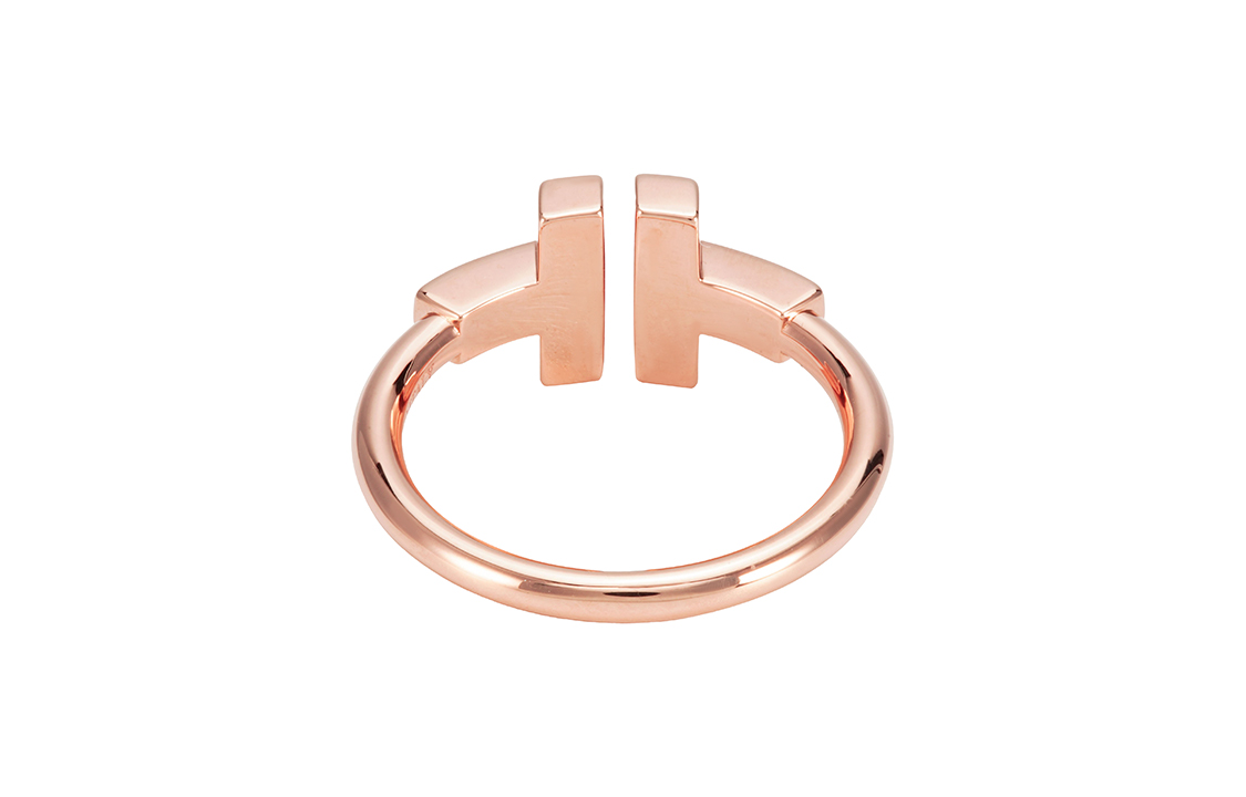 Lookbook (W) TIFFANY & CO. T系列18K玫瑰金珍珠母貝戒指 GRP11097