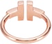 Lookbook (W) TIFFANY & CO. T系列18K玫瑰金珍珠母貝戒指 GRP11097