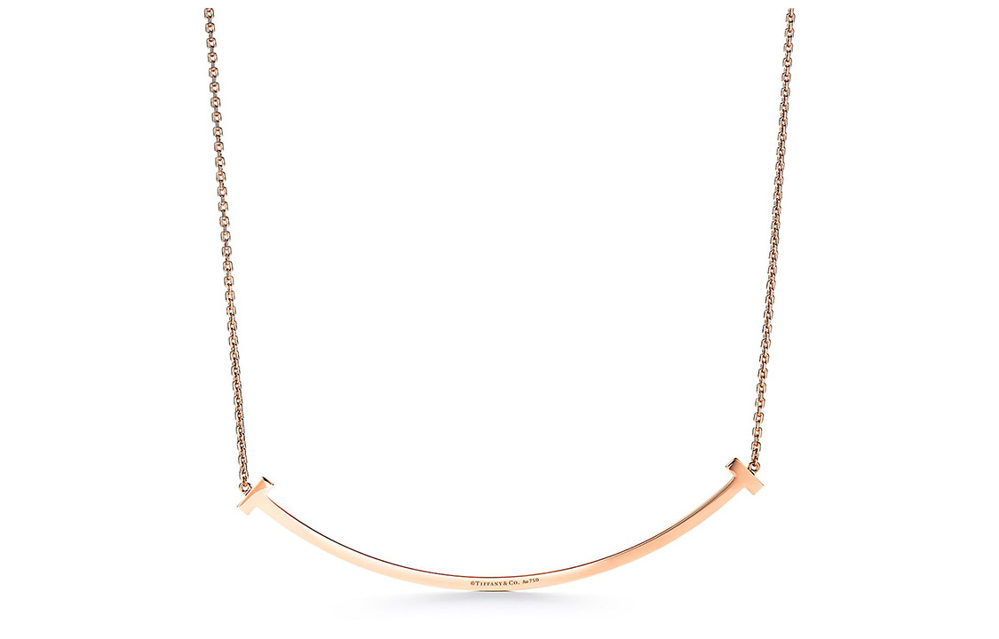 Lookbook (W) ティファニー Tスマイル ネックレス シリーズ クラシックシンプルデザイン レディース 67513436