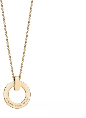 (W) ティファニー T1 サークル ペンダント ネックレス 18K ゴールド レディース 68172209 Lookbook (W) ティファニー T1 サークル ペンダント ネックレス 18K ゴールド レディース 68172209