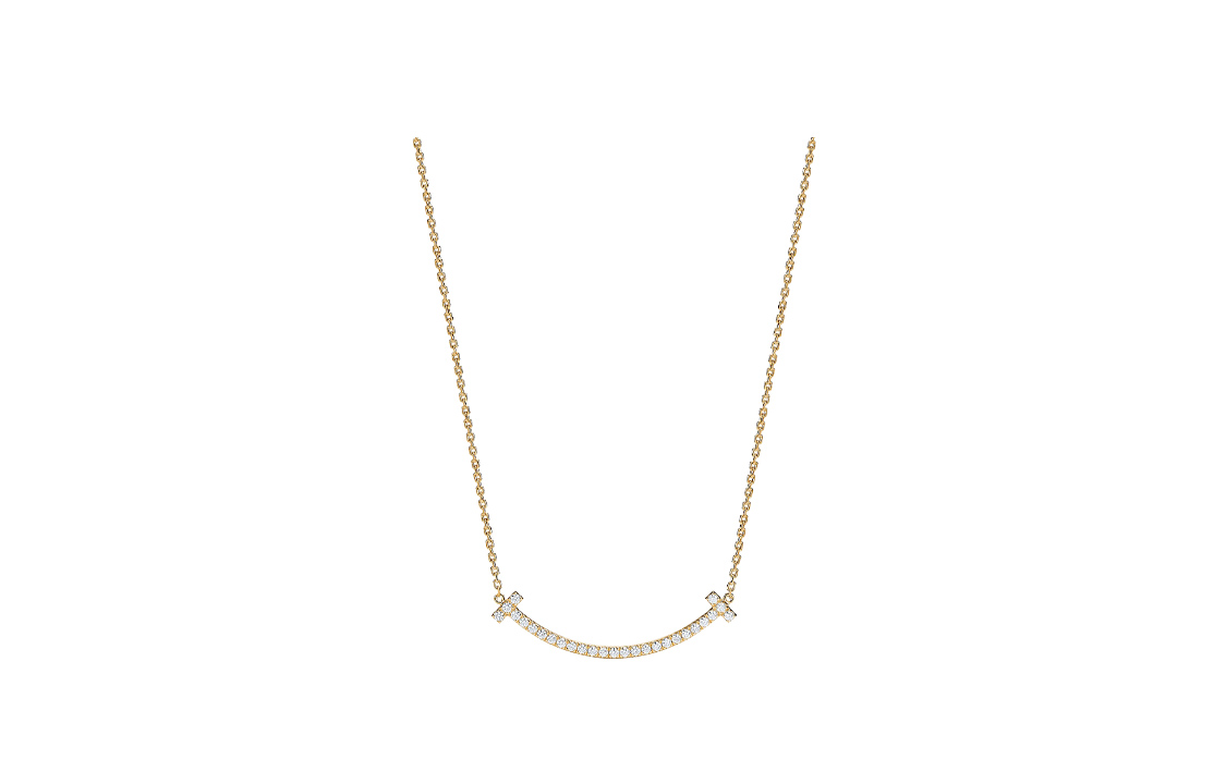 (Women) TIFFANY & CO. T Series 18K Gold Necklace for Women - Casual & Stylish. 67513223