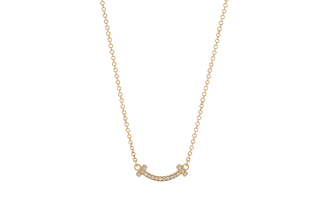 (Women) TIFFANY & CO. T Series 18K Gold Pendant Necklace for Women - Gold. 62617683