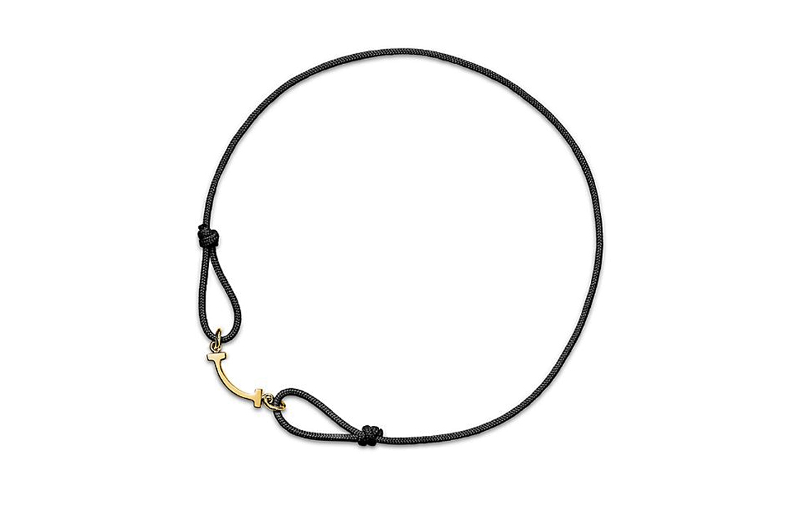 (Women) TIFFANY & CO. T Series 18K Gold Smile Bracelet Black for Women. 71394018 圖 2