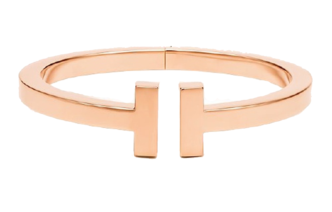 (Women) Tiffany & Co. T Series 18K Rose Gold Elegant Bracelet for Women. GRP07788 圖 2