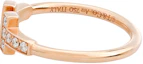 Shop (W) Cincin Wanita TIFFANY & CO. T Series Adjustable 18K Rose Gold Diamond. GRP07761