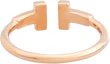 Purchase (W) Cincin Wanita TIFFANY & CO. T Series Adjustable 18K Rose Gold Diamond. GRP07761