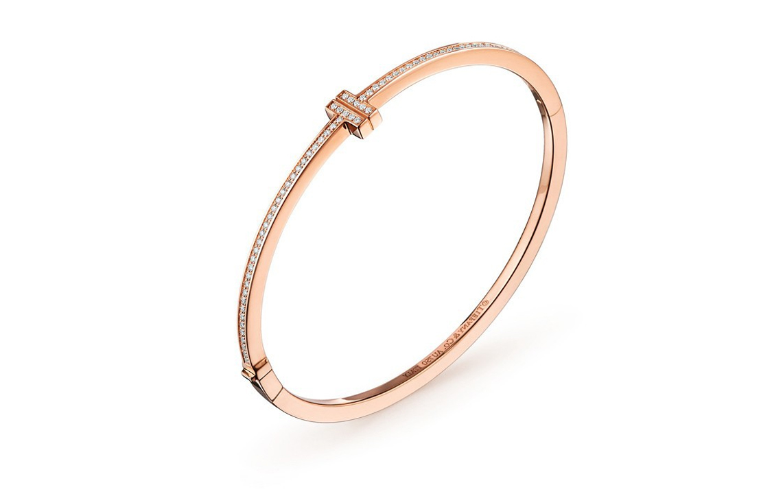 (Women) TIFFANY & CO. T Series Sweet K Gold Bracelet for Women GRP10621 圖 2