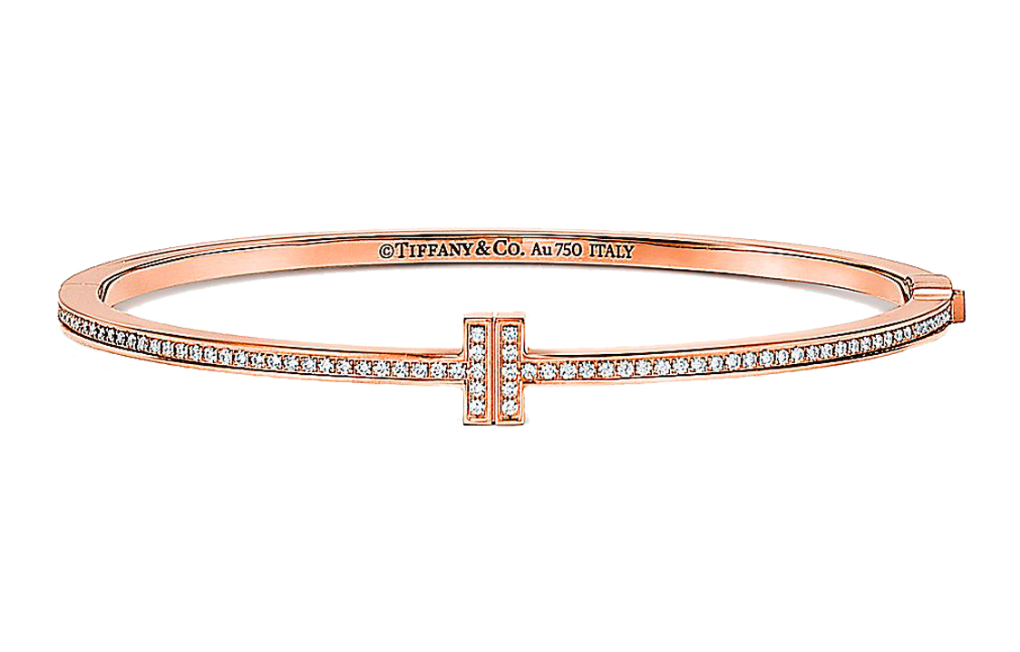 (Women) TIFFANY & CO. T Series Sweet K Gold Bracelet for Women GRP10621 圖 4