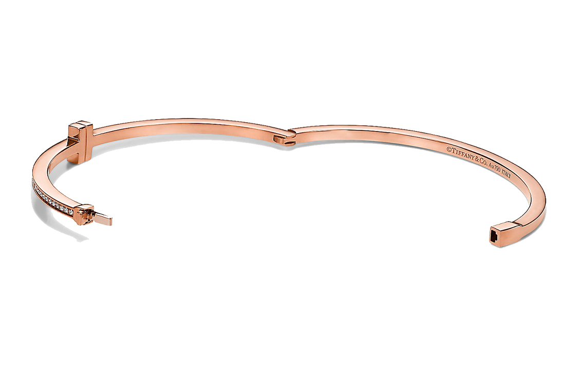 (Women) TIFFANY & CO. T Series Sweet K Gold Bracelet for Women GRP10621 圖 5