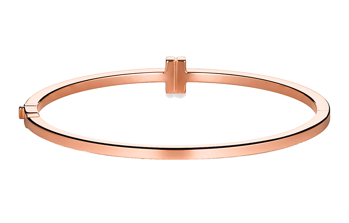 (Women) TIFFANY & CO. T Series Sweet K Gold Bracelet for Women GRP10621 圖 6