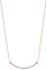 Order (Women) TIFFANY & CO. T Smile Necklace 18K Rose Gold Pink Sapphire Small . 68413710