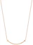 Lookbook (Women) TIFFANY & CO. T Smile Necklace 18K Rose Gold Pink Sapphire Small . 68413710