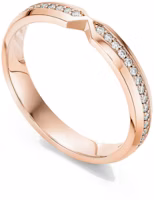 (Women) TIFFANY & CO. The Tiffany Setting Rose Gold Narrow Diamond Ring for Women GRP112217 (Women) TIFFANY & CO. The Tiffany Setting Rose Gold Narrow Diamond Ring for Women GRP112217