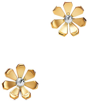 (W) 蒂芙尼 18K金與純銀雛菊耳環 女士款 - 金色 63464783 Buy (W) 蒂芙尼 18K金與純銀雛菊耳環 女士款 - 金色 63464783