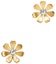 Buy (W) 蒂芙尼 18K金與純銀雛菊耳環 女士款 - 金色 63464783