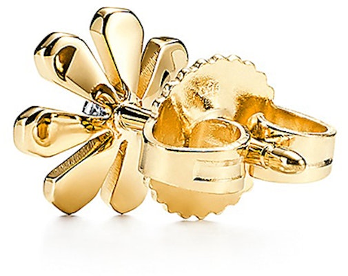 (W) 蒂芙尼 18K金與純銀雛菊耳環 女士款 - 金色 63464783 Lookbook (W) 蒂芙尼 18K金與純銀雛菊耳環 女士款 - 金色 63464783