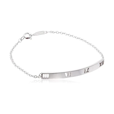 (Women) Tiffany & Co. Tiffany Atlas Collection Simple Bracelet Women’s Silver 30419383